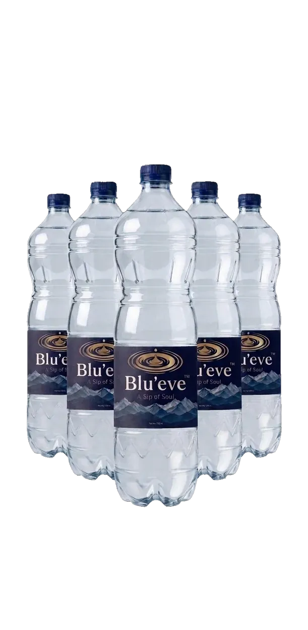 Blu'eve 1.5 litre mineral water bottle
